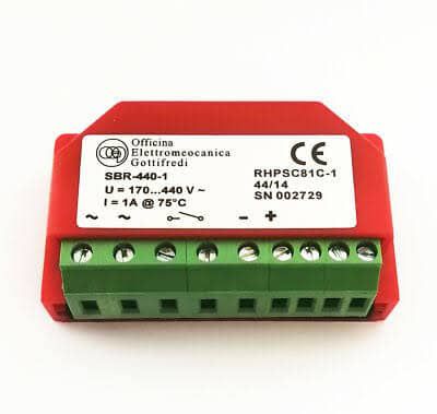 Bộ chỉnh lưu bán kỳ tăng tốc O.E.G. SBR-440-1