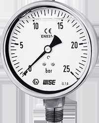 P258 wise - đồng hồ áp suất có dầu P258